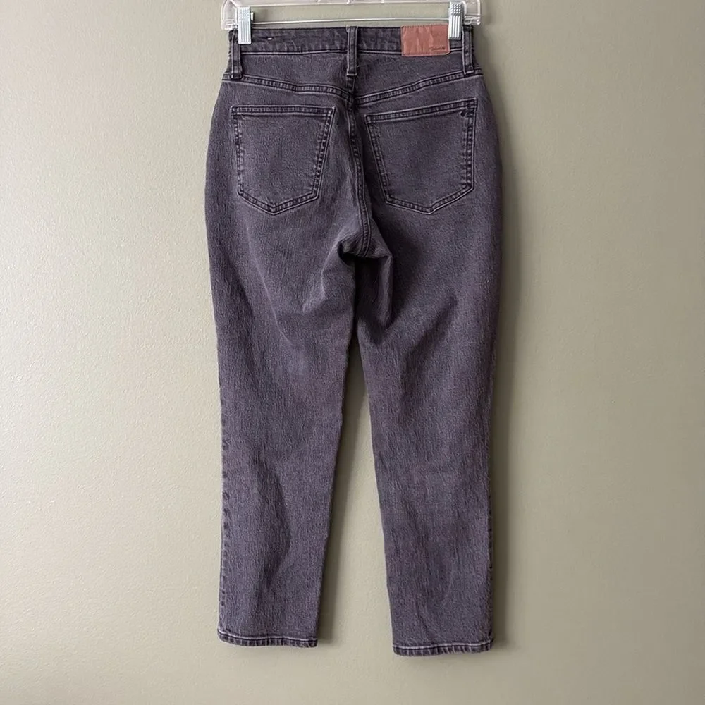 Madewell curvy perfect vintage jean in Lunar wash Grey Sz 24P